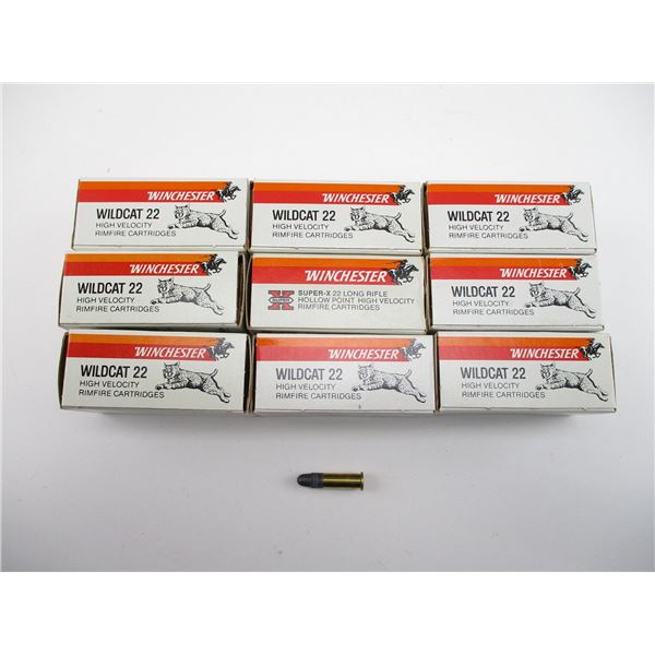 WINCHESTER WILDCAT .22 AMMO