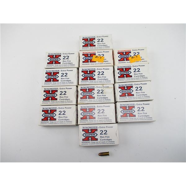 WINCHESTER SUPER-X .22 SHORT AMMO