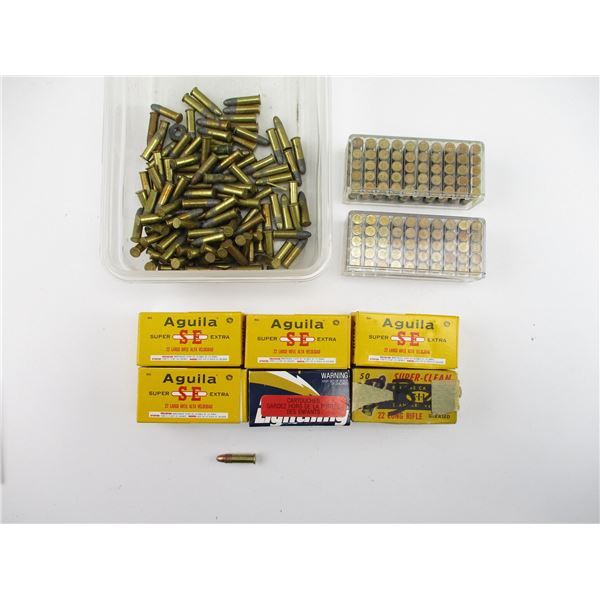 ASSORTED .22 AMMO LOT