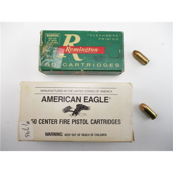 ASSORTED .380 AUTO AMMO