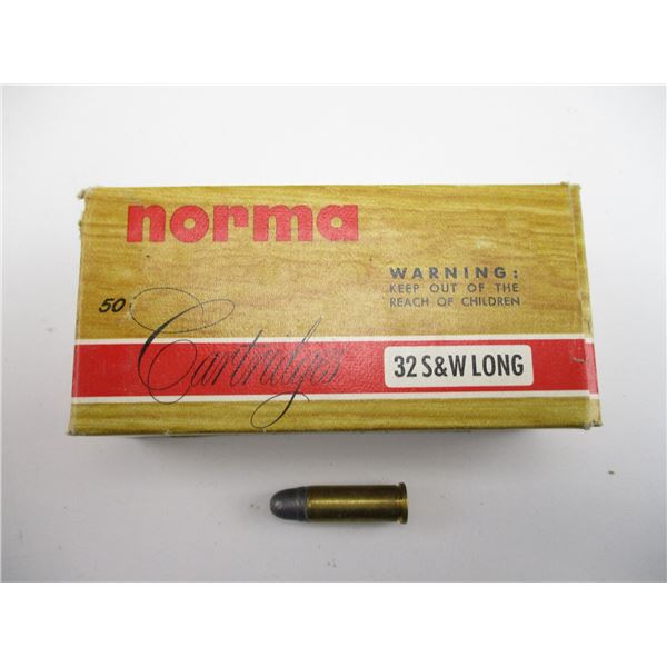 NORMA 32 S.& W. LONG AMMO LOT