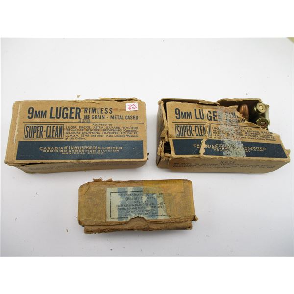 ASSORTED .9MM AMMO LOT