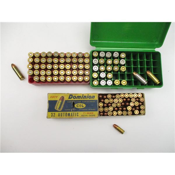 ASSORTED RELOADED PISTOL AMMO