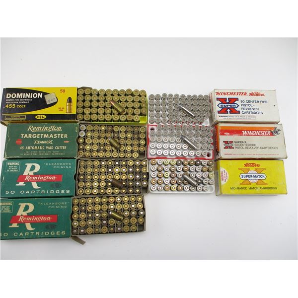 ASSORTED RELOADED AMMO LOT