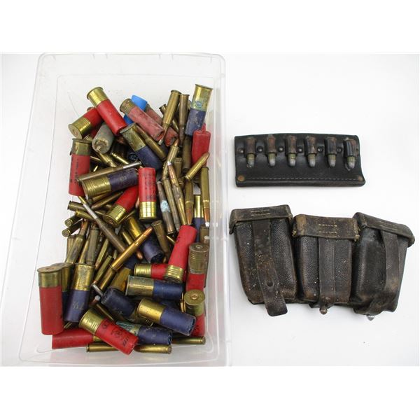 ASSORTED RELOADED AMMO LOT