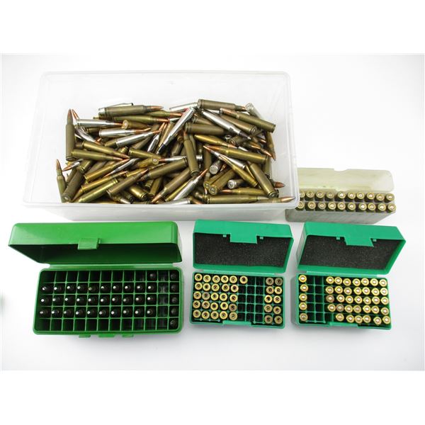 ASSORTED RELOADED AMMO LOT