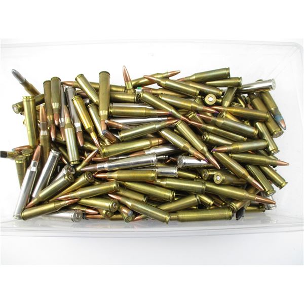 ASSORTED RELOADED AMMO LOT