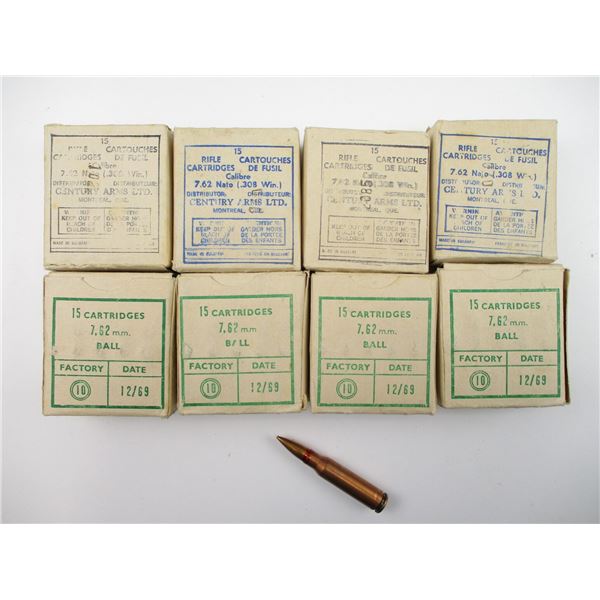 ASSORTED MILITARY 7.62 NATO AMMO