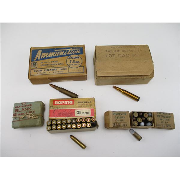 ASSORTED MILITARY AMMO LOT