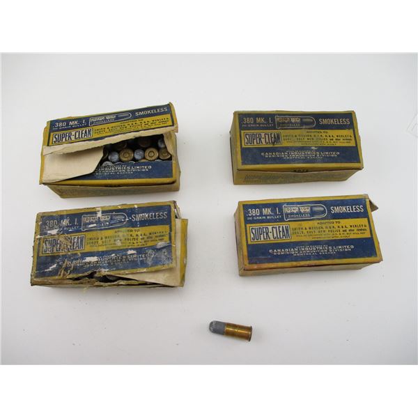 ASSORTED .380  MK. I AMMO