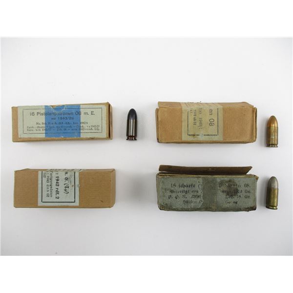 WWII GERMAN 9MM LUGER AMMO