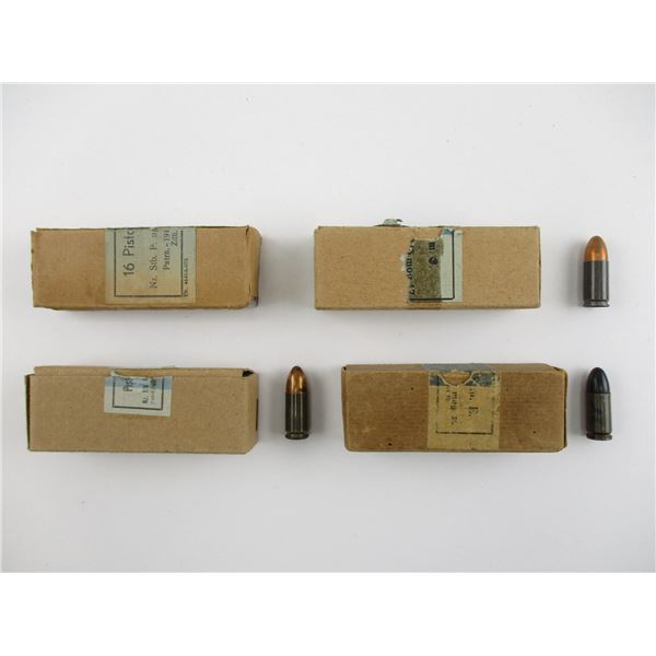 WWII GERMAN 9MM LUGER AMMO