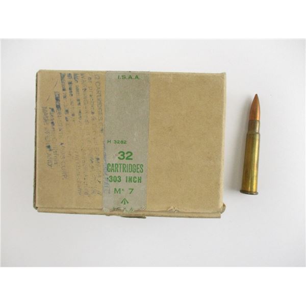 ASSORTED .303" MK7 MILITARY AMMO
