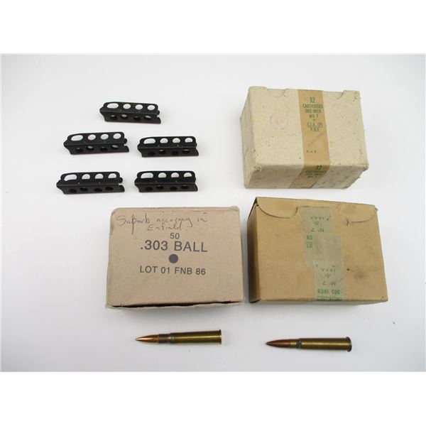 ASSORTED .303 MILITARY AMMO
