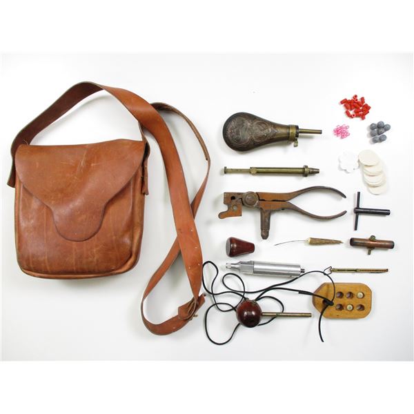 LEATHER POSSIBLES BAG