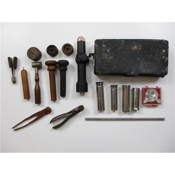 ASSORTED SHARPENER AND RELOADING LOT
