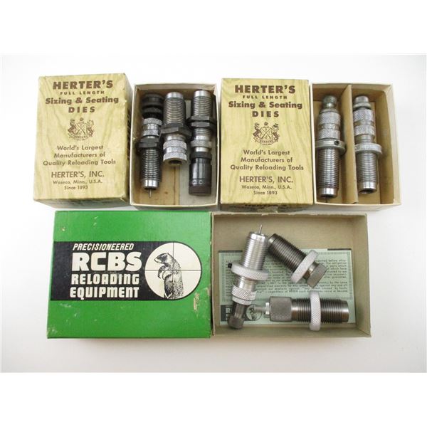 ASSORTED RELOADING DIES LOT