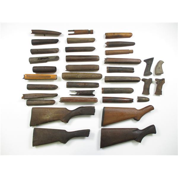 ASSORTED WOODEN FORENDS