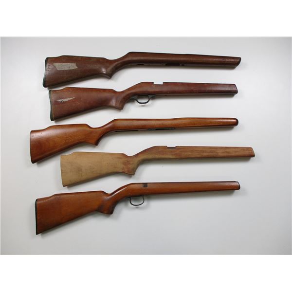 ASSORTED COOEY RIMFIRE RIFLE STOCKS