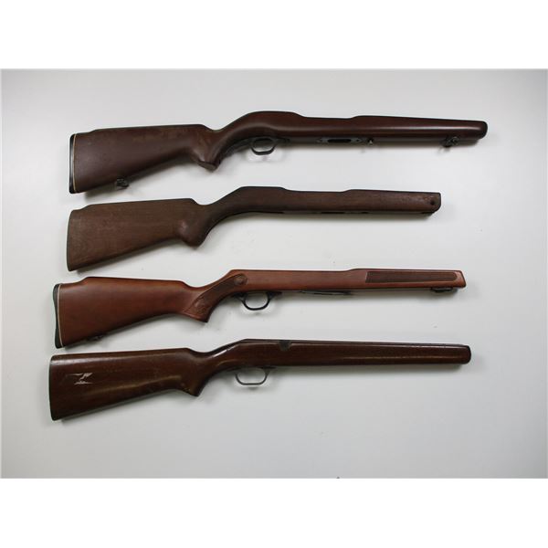 ASSORTED .22 RIMFIRE RIFLE STOCKS