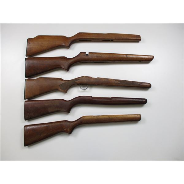 ASSORTED .22 RIMFIRE RIFLE STOCKS