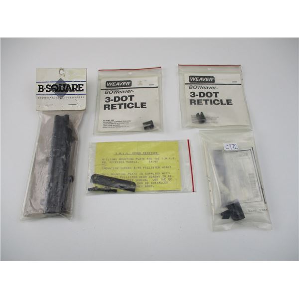 ASSORTED B-SQUARE MOUNT ETC