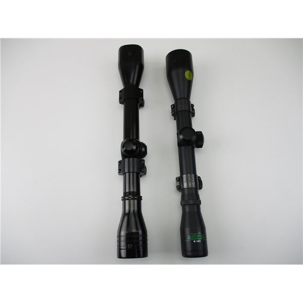 ASSORTED RIFLE SCOPES