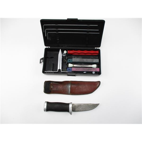 FIXED BLADE WITH SHARPENING KIT