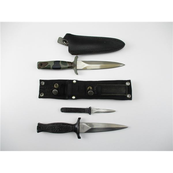 ASSORTED SURVIVAL TYPE KNIVES