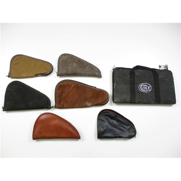 ASSORTED HANDGUN SOFT CASES