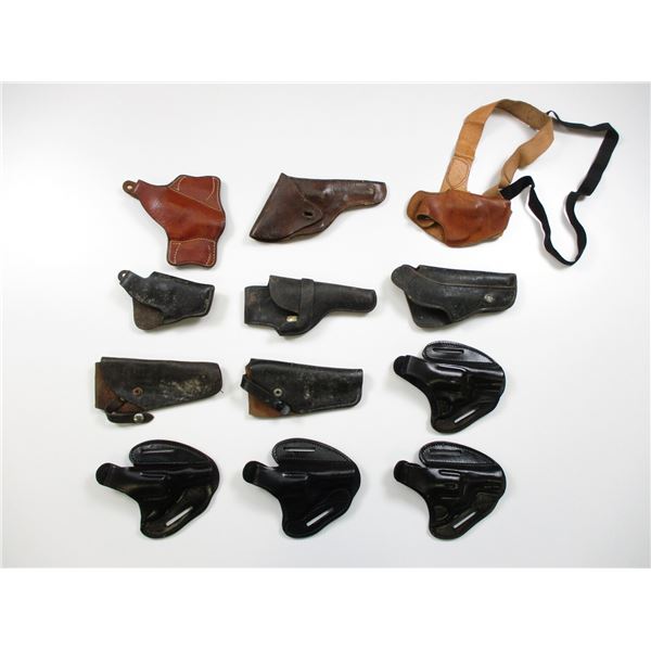 ASSORTED REVOLVER HOLSTERS