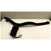 Image 2 : BLACK LEATHER AMMO BELT WITH REVOLVER HOLSTER