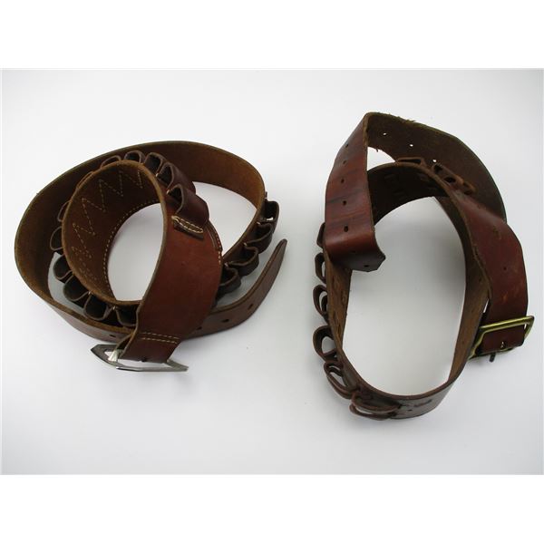 12 GAUGE SHOTGUN LEATHER AMMO BELTS