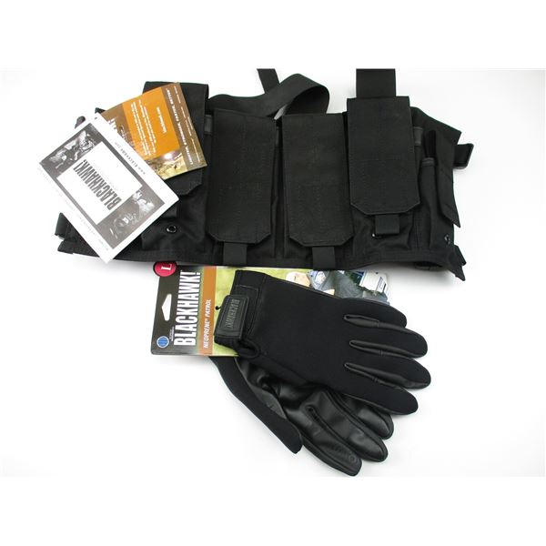 BLACKHAWK CHEST RIG & GLOVES