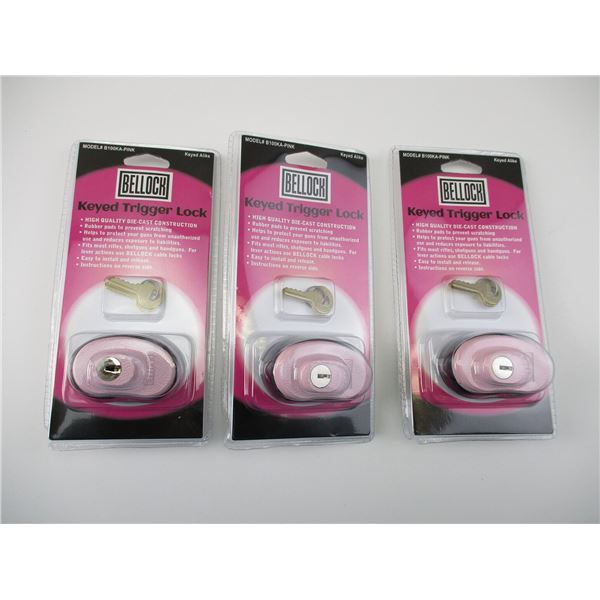 BELL LOCK KEYED TRIGGER LOCKS