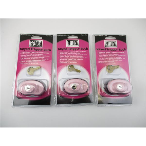 BELL LOCK KEYED TRIGGER LOCKS