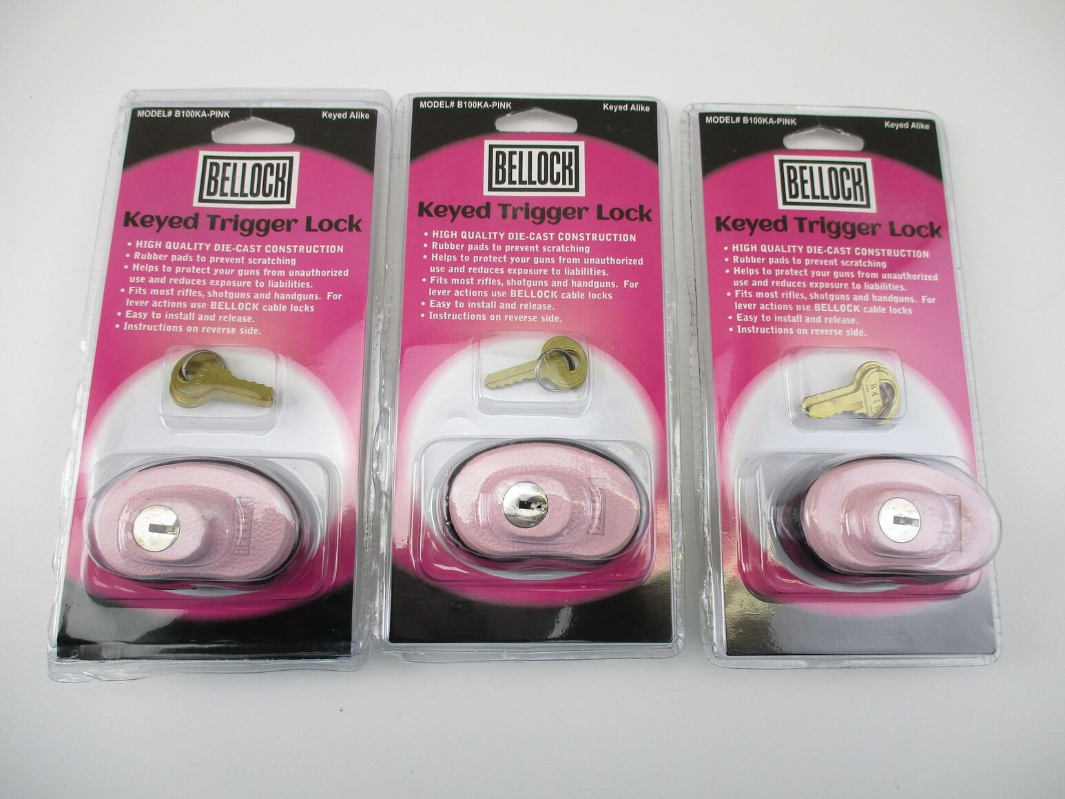 Bell Locks BELL LOCK KEYED TRIGGER LOCKS