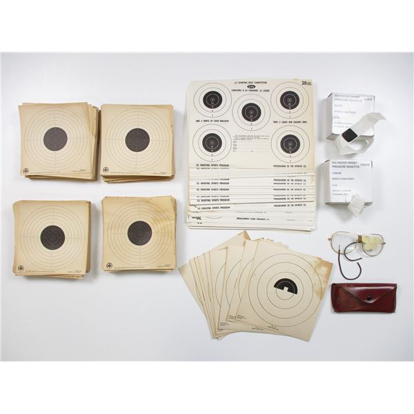 ASSORTED PAPER TARGETS ETC