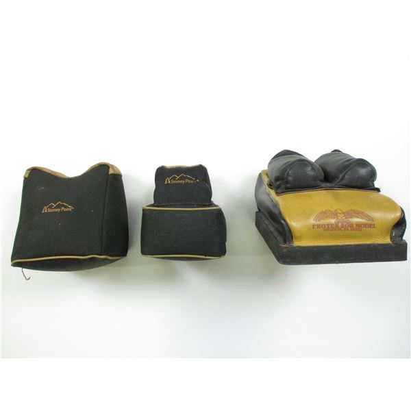 ASSORTED TABLE TYPE RIFLE RESTS