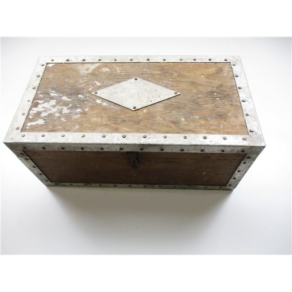 WOODEN STORAGE CHEST