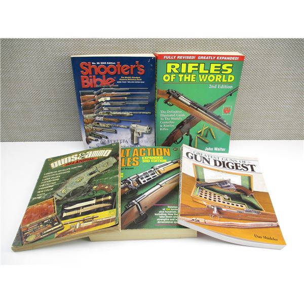 ASSORTED FIREARM BOOKS