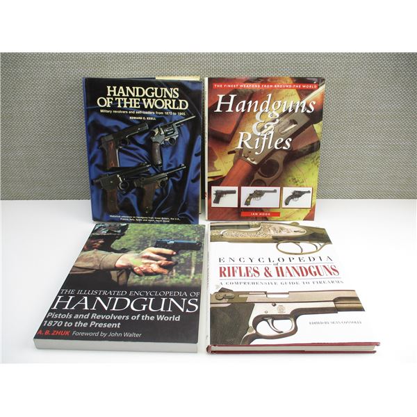 ASSORTED HANDGUN & RIFLE BOOKS