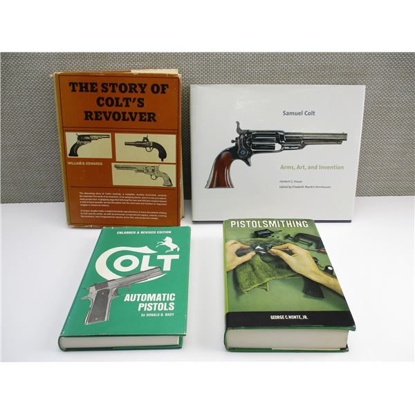 ASSORTED COLT HANDGUN BOOKS ETC