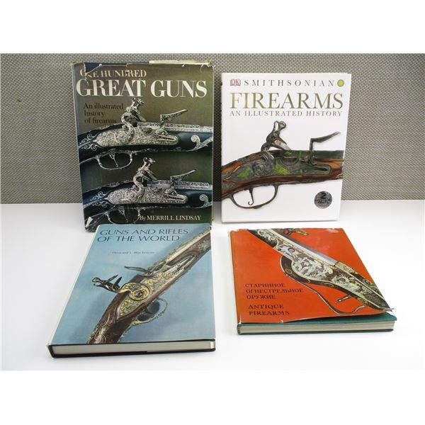 ASSORTED FIREARM BOOKS