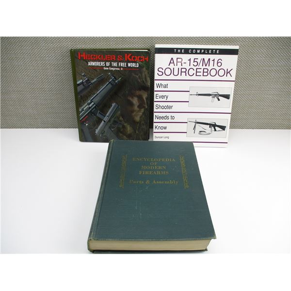 ASSORTED MODERN FIREARM BOOKS