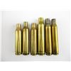 Image 2 : ASSORTED PRIMED/NON PRIMED RIFLE BRASS CASES