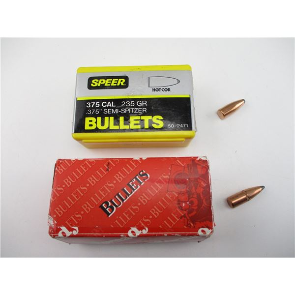 375 CAL BULLET LOT