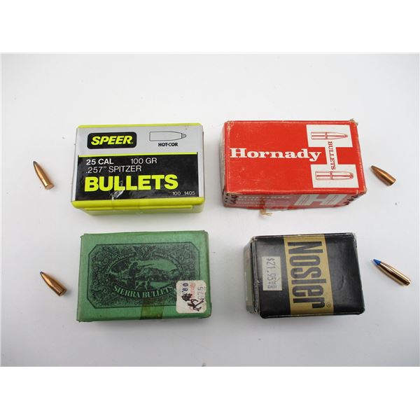 25 CAL BULLET LOT