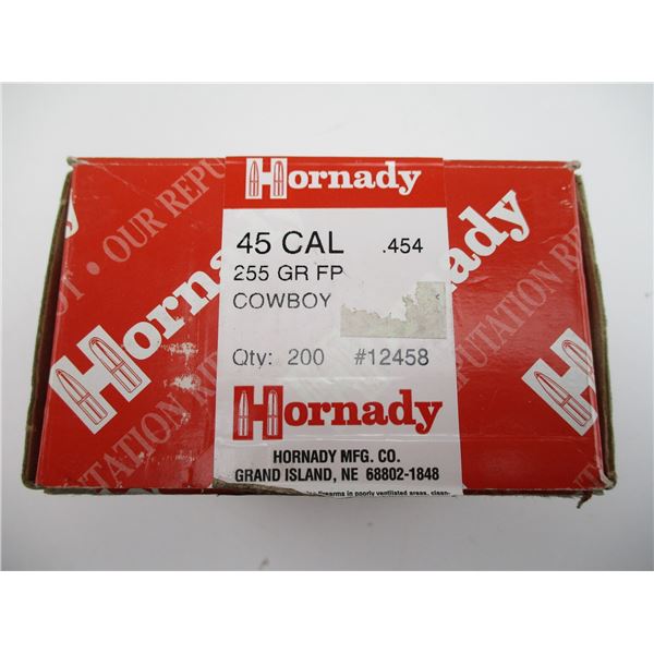 45 CAL BULLET LOT