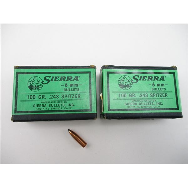 6MM CAL BULLET LOT